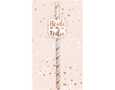 BRIDE TRIBE STRAWS (6 PACK)