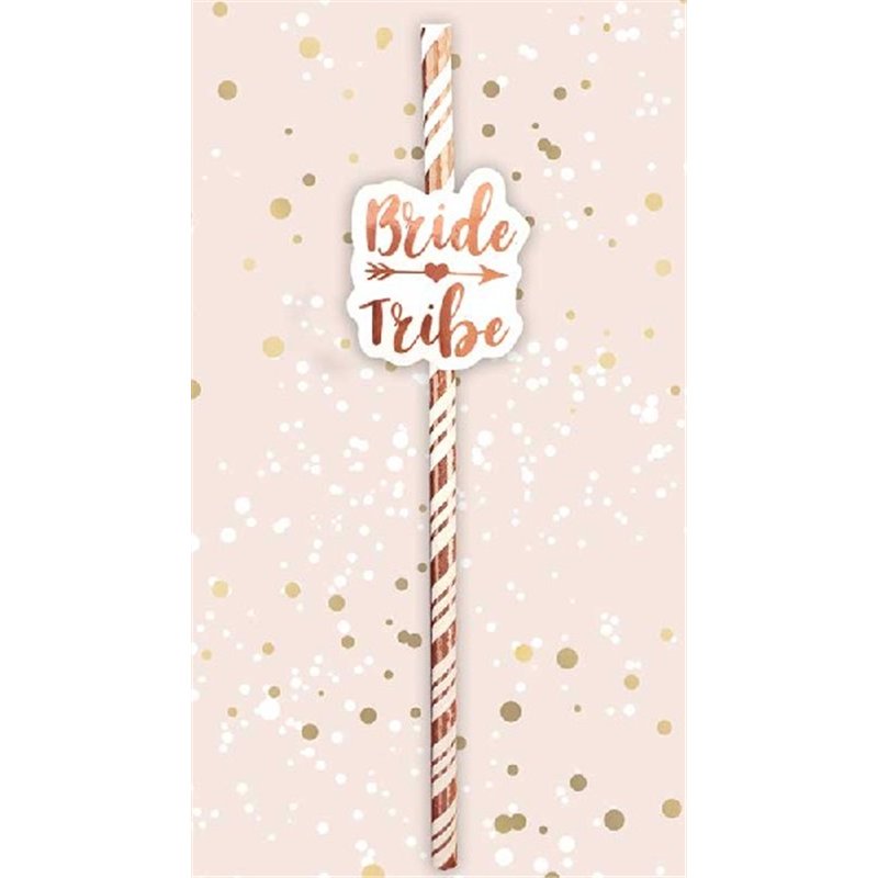 BRIDE TRIBE STRAWS (6 PACK)