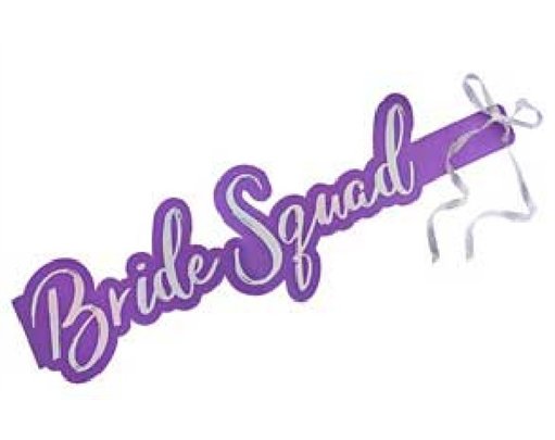 (5) BRIDE SQUAD SASHES