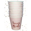 (10) ROSE GOLD TEAM BRIDE DRINKING SHOT CUPS