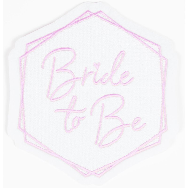 BRIDE TO BE IRON ON PATCH