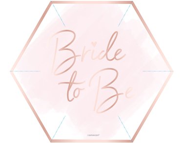 8PK HEN PARTY SHAPED PLATES