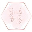 8PK HEN PARTY SHAPED PLATES