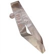 LUXURY NUDE BRIDE SASH WITH BADGE SET