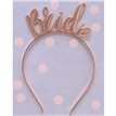 BRIDE ROSE GOLD HEADBAND