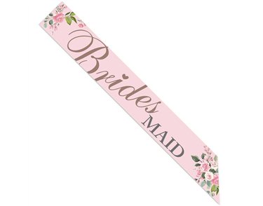 BRIDESMAID PAPER SASH