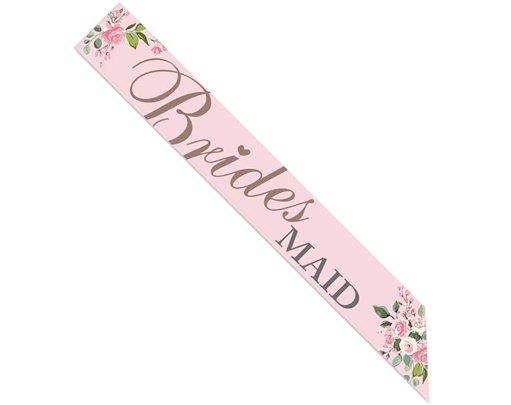 BRIDESMAID PAPER SASH