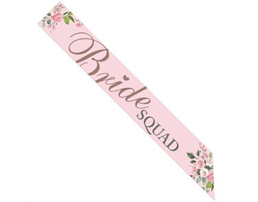 4PK BRIDE SQUAD PAPER SASH