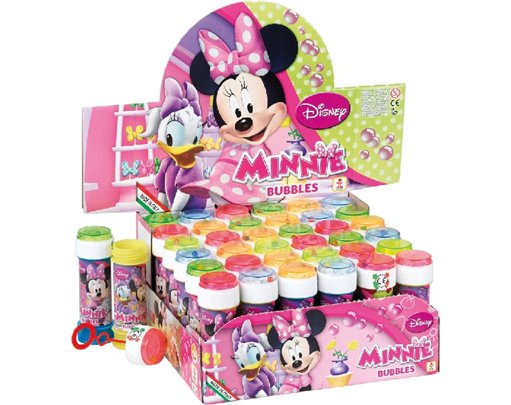 60ML MINNIE MOUSE BUBBLE TUB