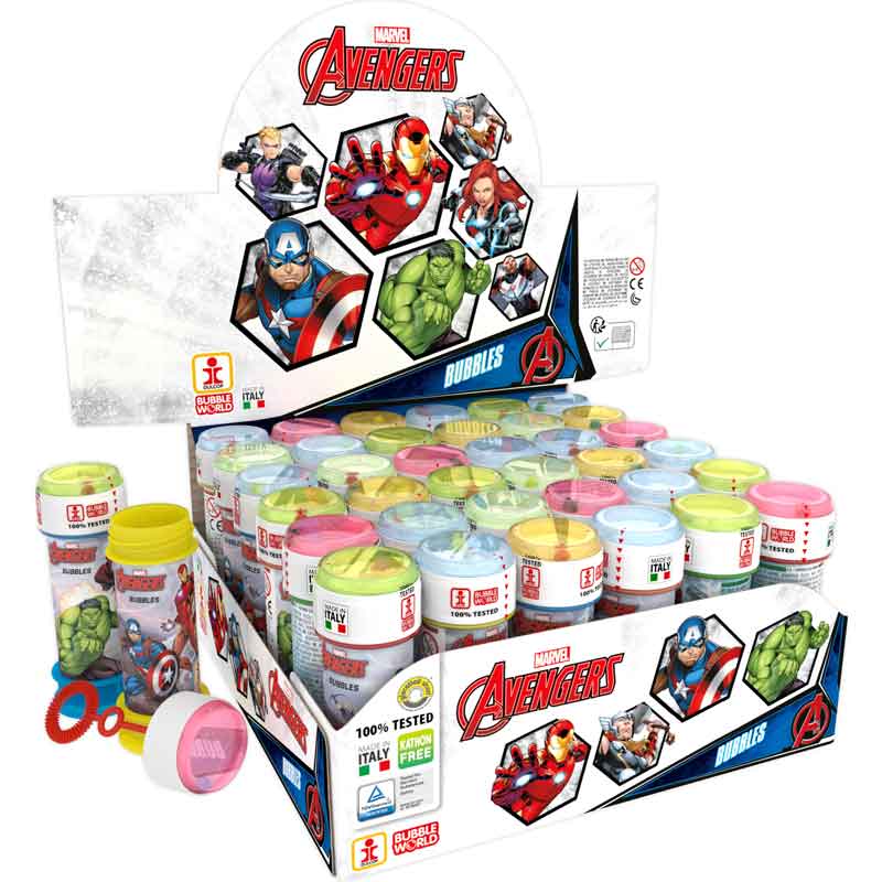 60ML AVENGERS BUBBLE TUB