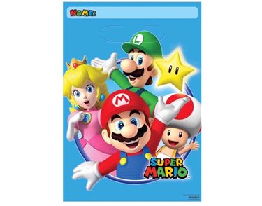 (8) SUPER MARIO LOOT BAGS