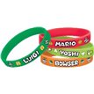 (6) SUPER MARIO RUBBER BRACELETS