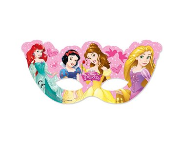 (6) DISNEY PRINCESS MASKS