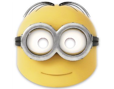 (6) LOVELY MINIONS MASKS