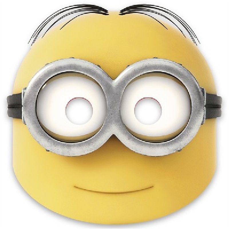 (6) LOVELY MINIONS MASKS