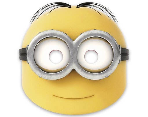 (6) LOVELY MINIONS MASKS
