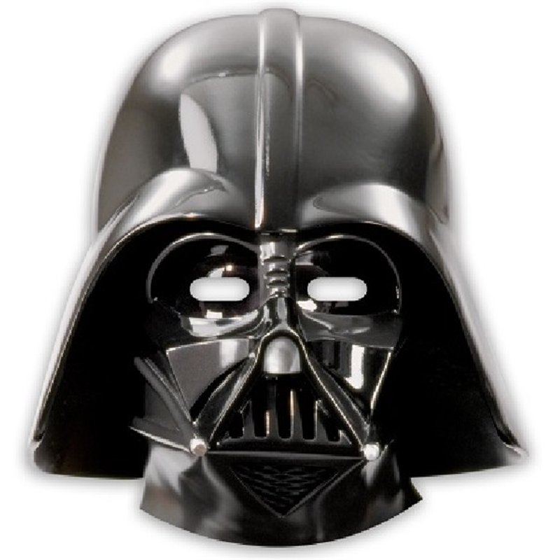 (6) STAR WARS PARTY MASKS