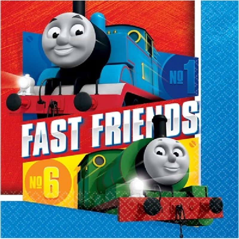 (16) THOMAS LUNCHEON NAPKINS