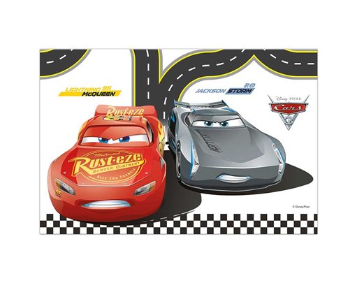CARS 3 PLASTIC TABLECOVER