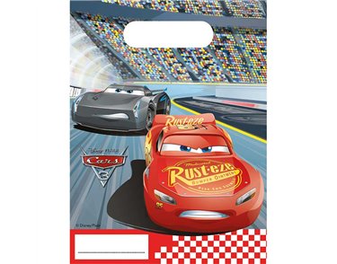 (6) CARS 3 PARTY BAGS