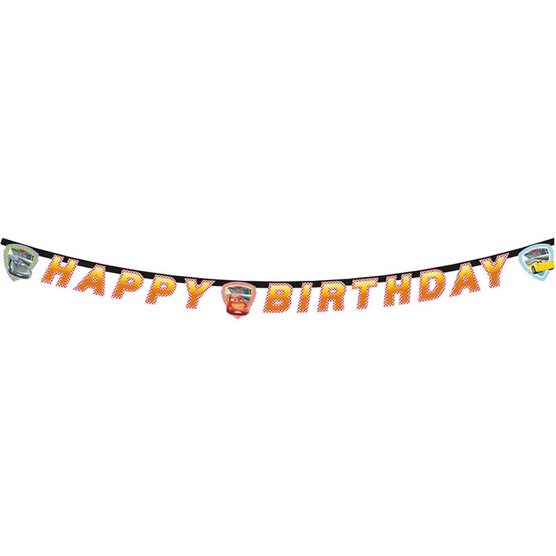 CARS 3 DIE-CUT BANNER