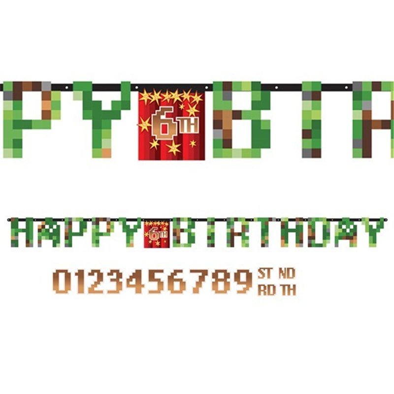 1.6M TNT PARTY LETTER BANNER