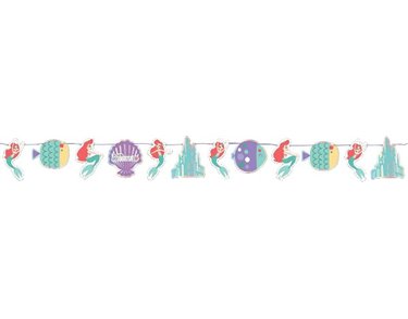 ARIEL UNDER THE SEA PAPER GARLAND KIT