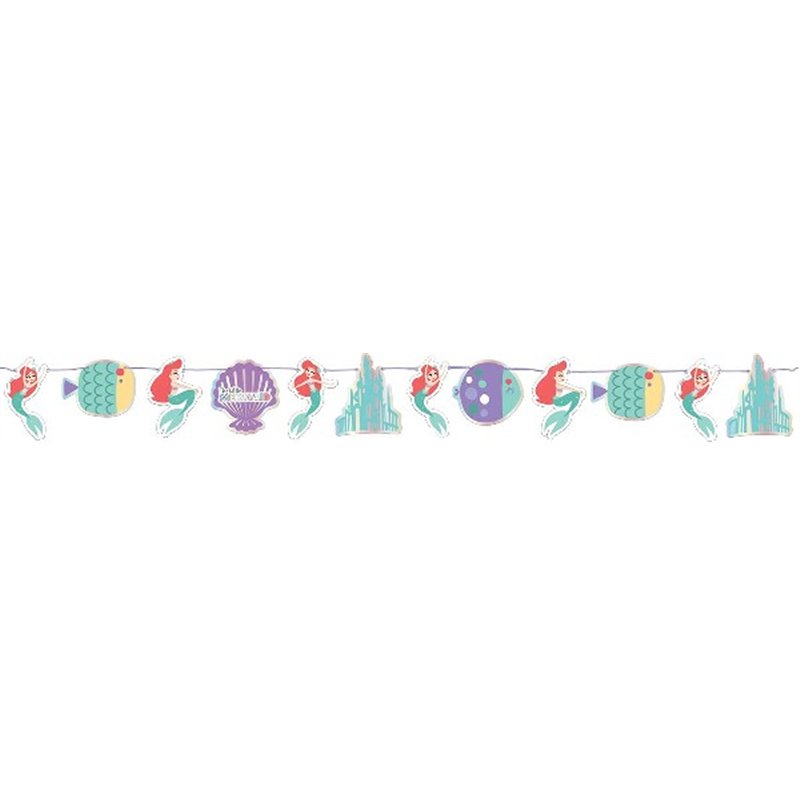ARIEL UNDER THE SEA PAPER GARLAND KIT