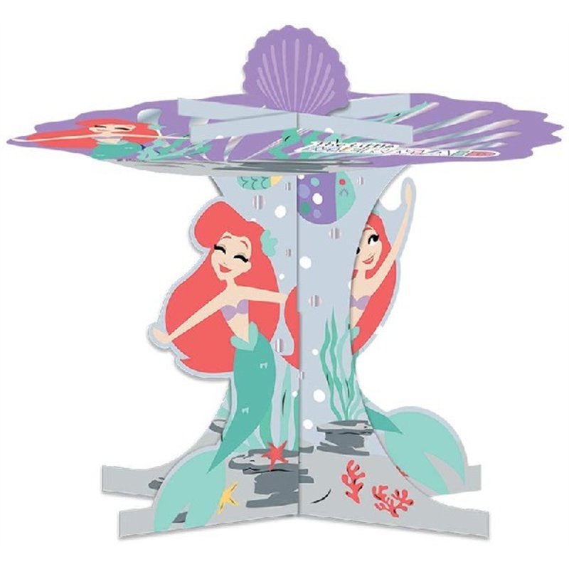 ARIEL UNDER THE SEA CUPCAKE STAND