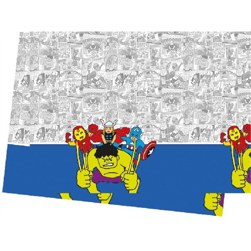 AVENGERS POP COMIC PARTY TABLE COVER