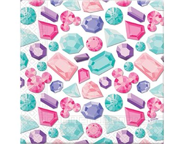 (20) MINNIE PARTY GEM L/NAPKINS