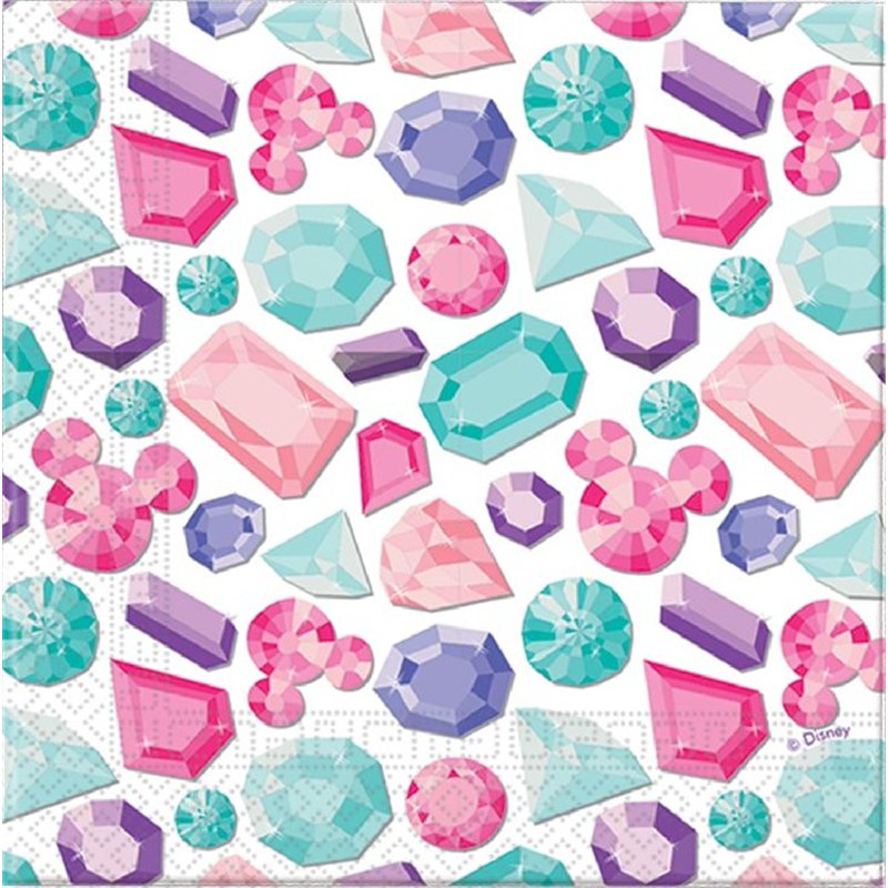 (20) MINNIE PARTY GEM L/NAPKINS