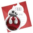 (6) STAR WARS THE LAST JEDI INVITATIONS