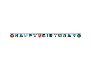 HAPPY BIRTHDAY MIGHTY AVENGERS BANNER