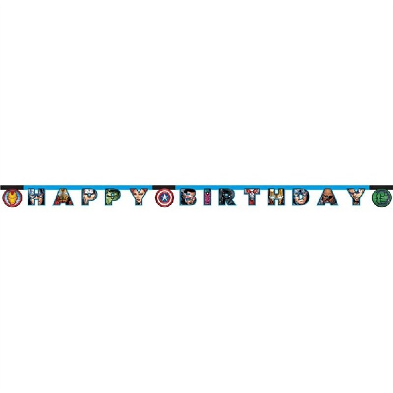 HAPPY BIRTHDAY MIGHTY AVENGERS BANNER