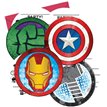 (6) MIGHTY AVENGERS INVITATIONS