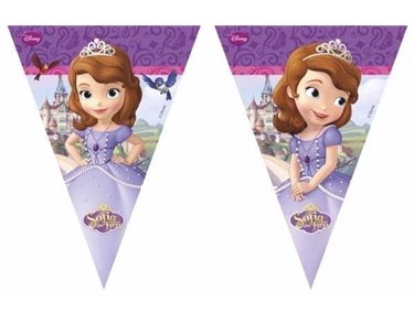 SOFIA THE FIRST TRIANGLE FLAG BANNER