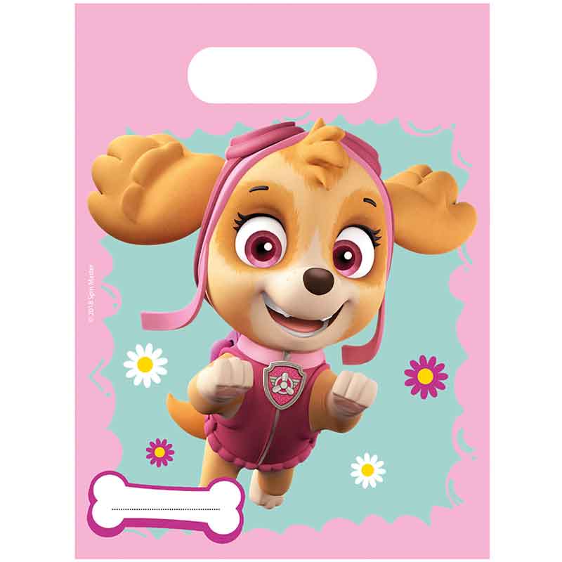 (6) PAW PATROL PARTY BAGS