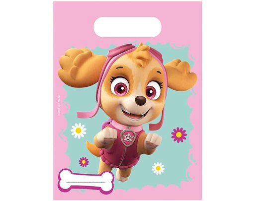 (6) PAW PATROL PARTY BAGS