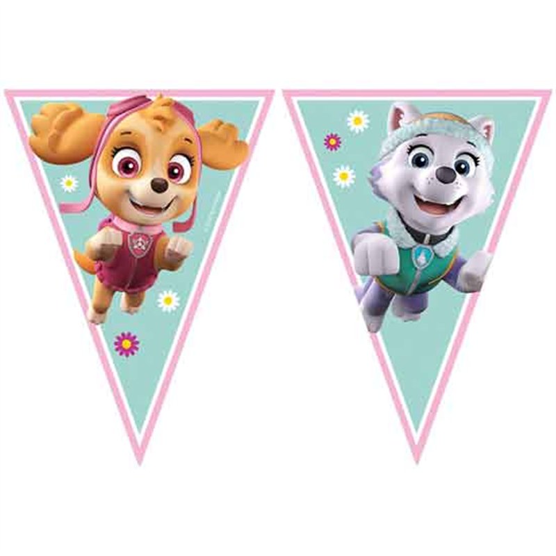 PAW PATROL TRIANGLE FLAG BANNER