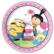 (8) 23cm DEPSICABLE ME/FLUFFY PLATES