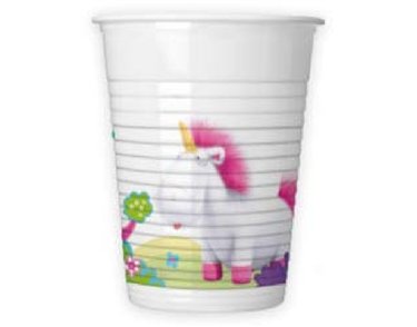 (8) 200ml DESPICABLE ME/FLUFFY CUPS
