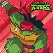 (16) RISE OF THE TMNT L/NAPKINS