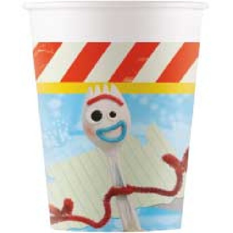(8) 200ml TOY STORY 4 CUPS