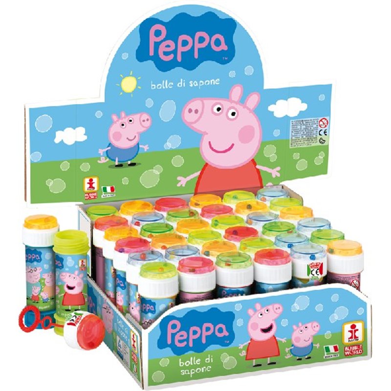60ml PEPPA PIG BUBBLE TUBS