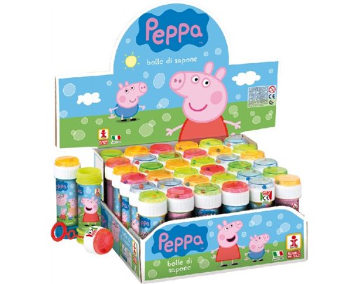60ml PEPPA PIG BUBBLE TUBS