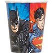 8PK 9oz JUSTICE LEAGUE PAPER CUPS