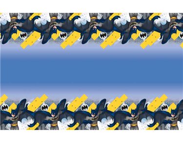 54X84in BATMAN PLASTIC TABLECOVER