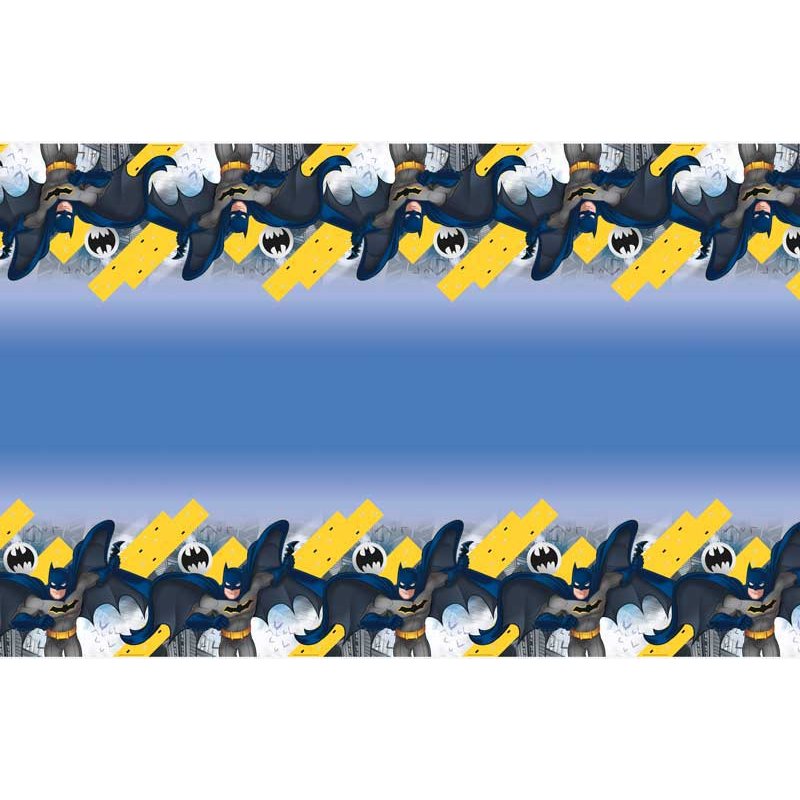 54X84in BATMAN PLASTIC TABLECOVER