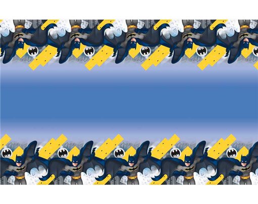 54X84in BATMAN PLASTIC TABLECOVER